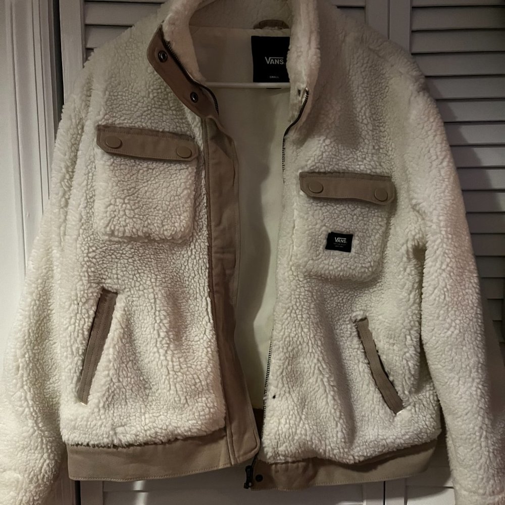 Vans Fleece Jacket - Women's Small - Picture 2 of 7